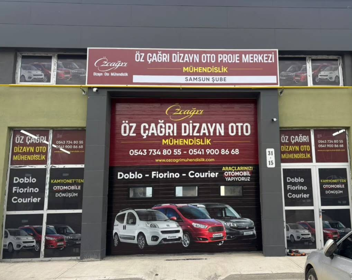 Özçağrı Mühendislik mağaza görünümü